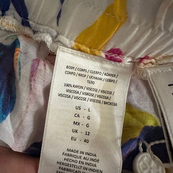 NWT Trina Turk treasure cover swim cover up pants large - Picture 8 of 12